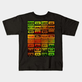 Vintage Cassette Tapes Kids T-Shirt